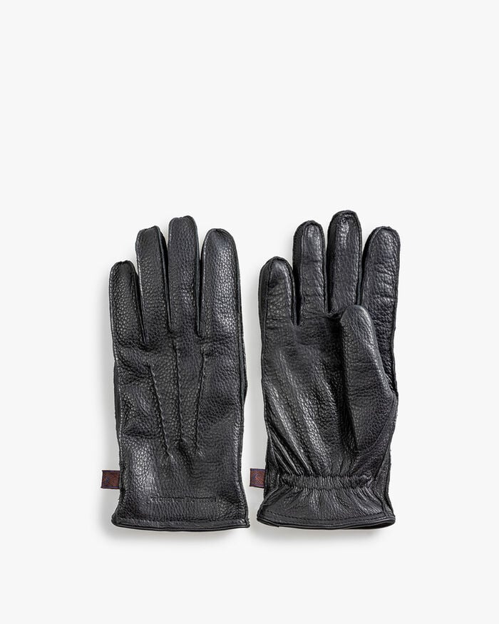 Gloves leather black