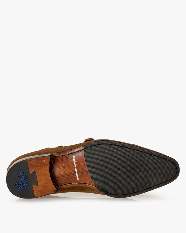 Monk-Schnallenschuh Wildleder braun