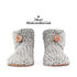 Kingdom of Wow home slippers grey