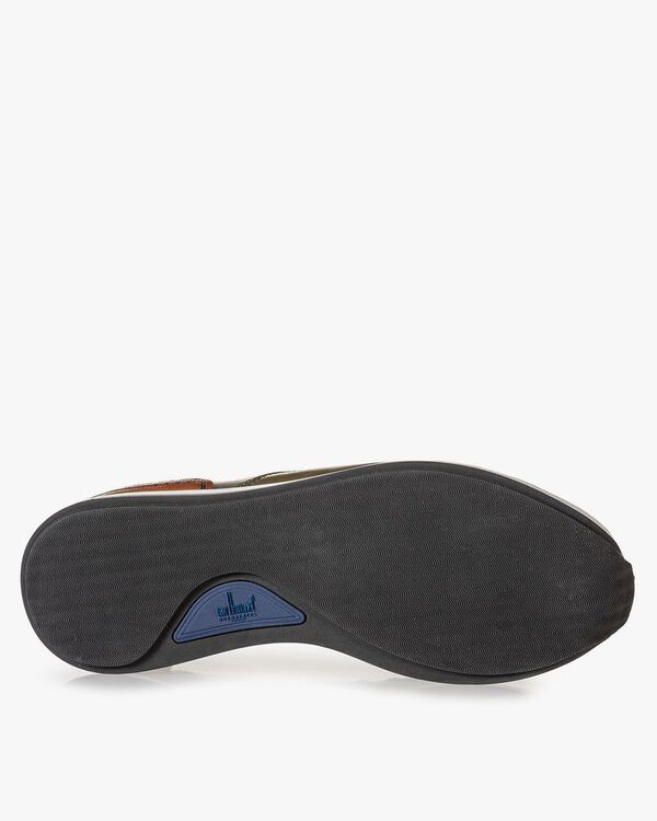 Sneaker Kalbsleder grün