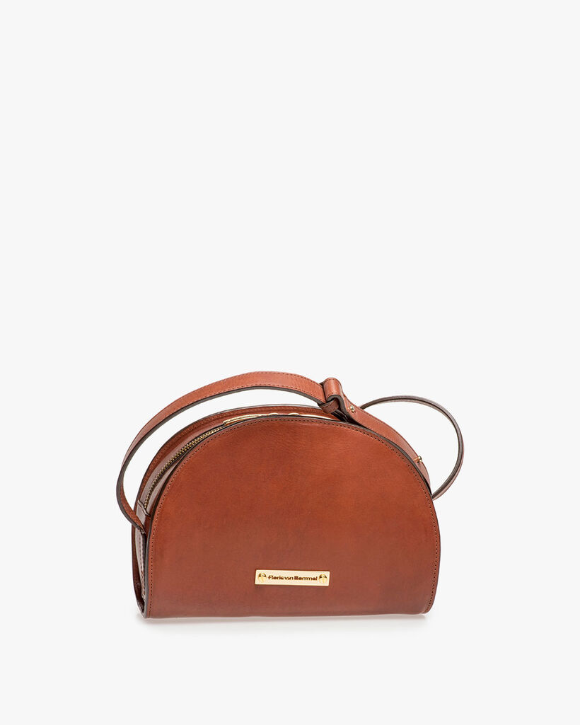 Brown calf leather bag