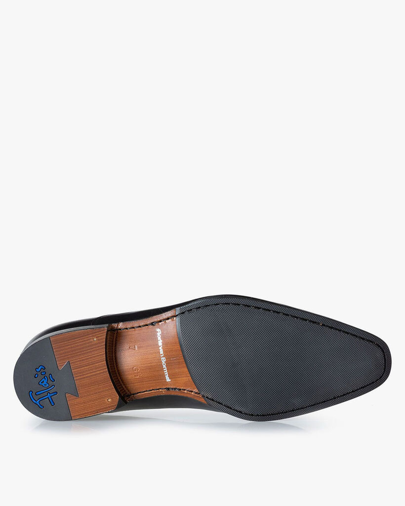 Schnürstiefel schwarz Kalbsleder