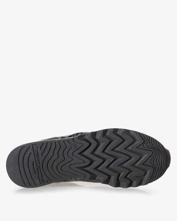 Nineti Reptilienprint dunkelgrau