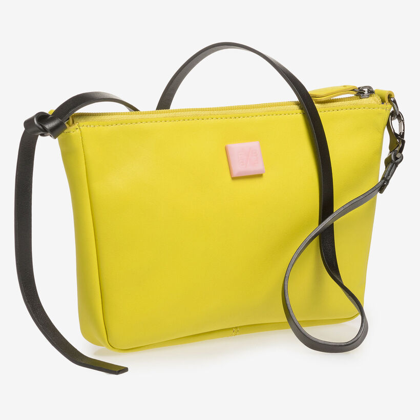 Gelbe Nappaleder-Tasche