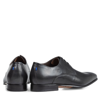 Schn&uuml;rschuh Kalbsleder schwarz