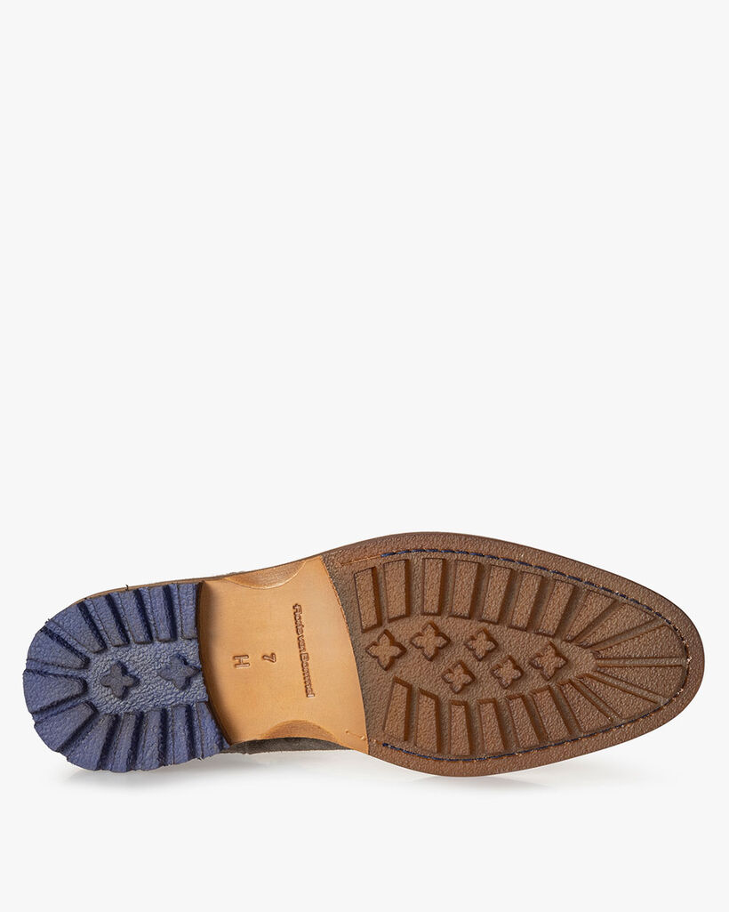 Chelsea Boot Wildleder dunkelgrau