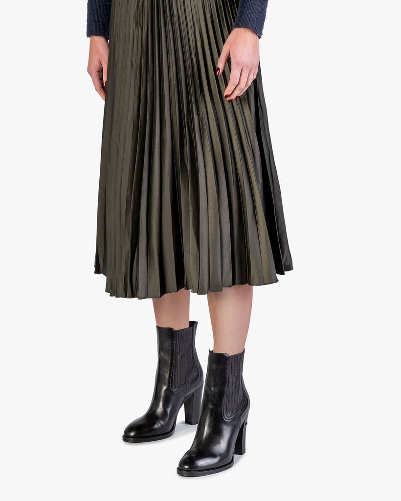 Stiefelette Kalbsleder schwarz