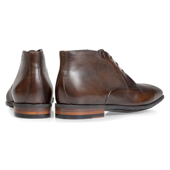 Schnürschuh Kalbsleder dunkelbraun