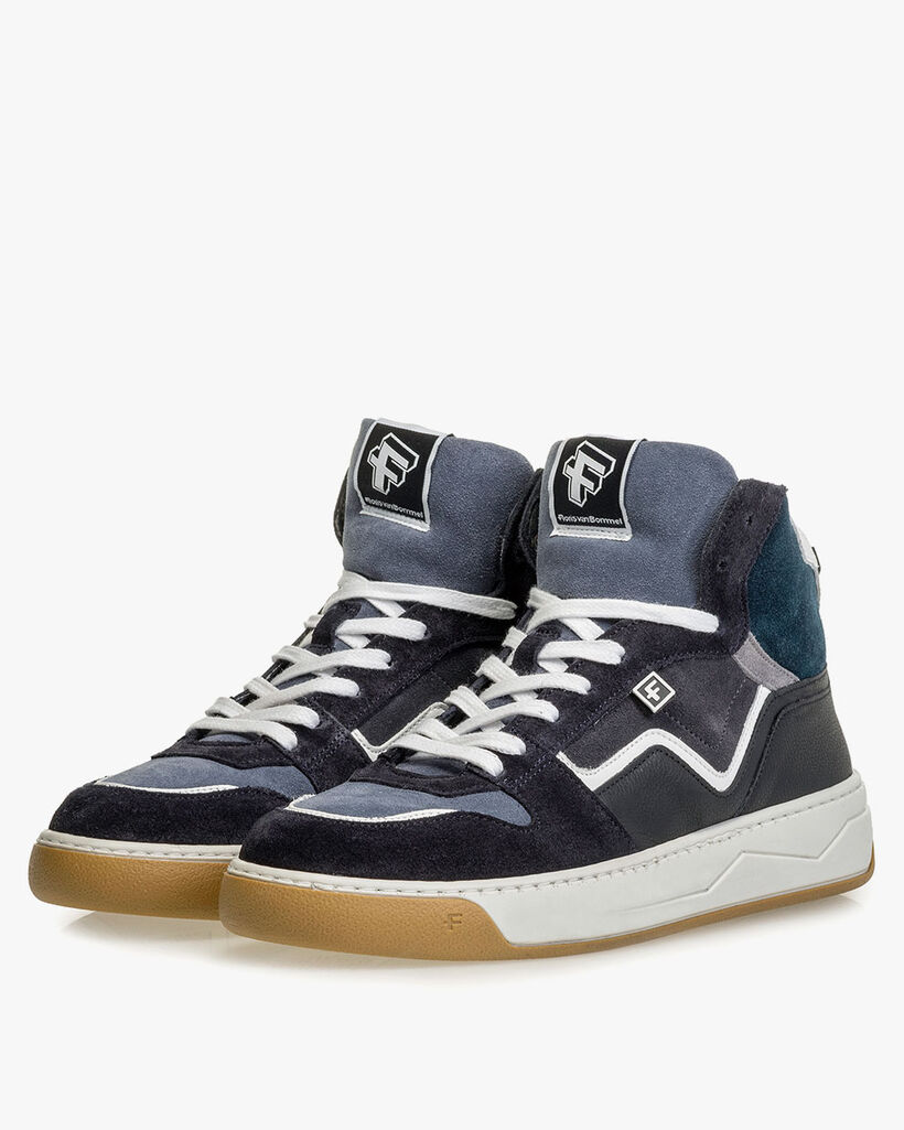 Sneaker Wildleder dunkelgrau