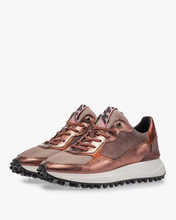 Noppi sneaker pink leather