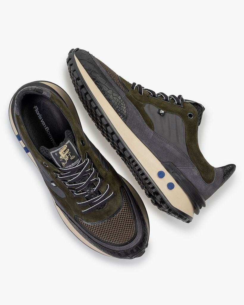 Vinti sneaker dark green