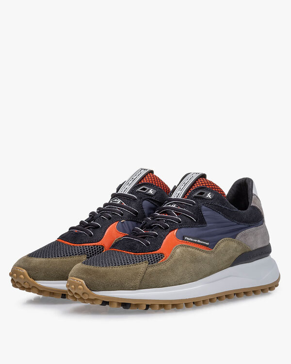 Noppi sneaker suede green