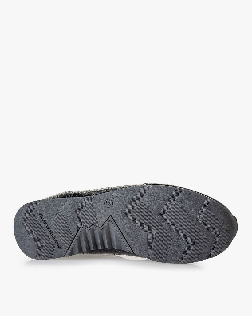 Sneaker dunkelblau Leder