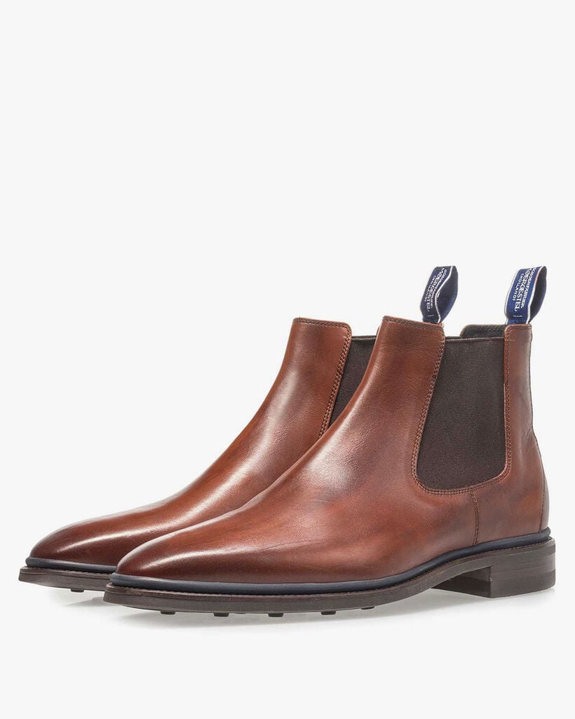Chelsea Boot Kalbsleder cognac