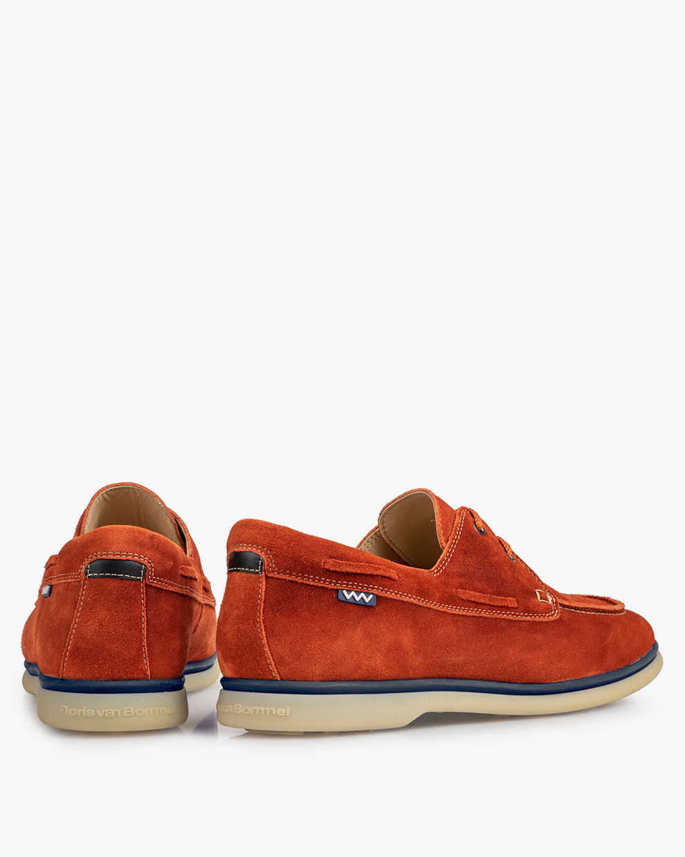 Bootsschuh Wildleder orange 18271 01 Floris van Bommel Official