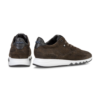 Nineti sneaker suede dark green