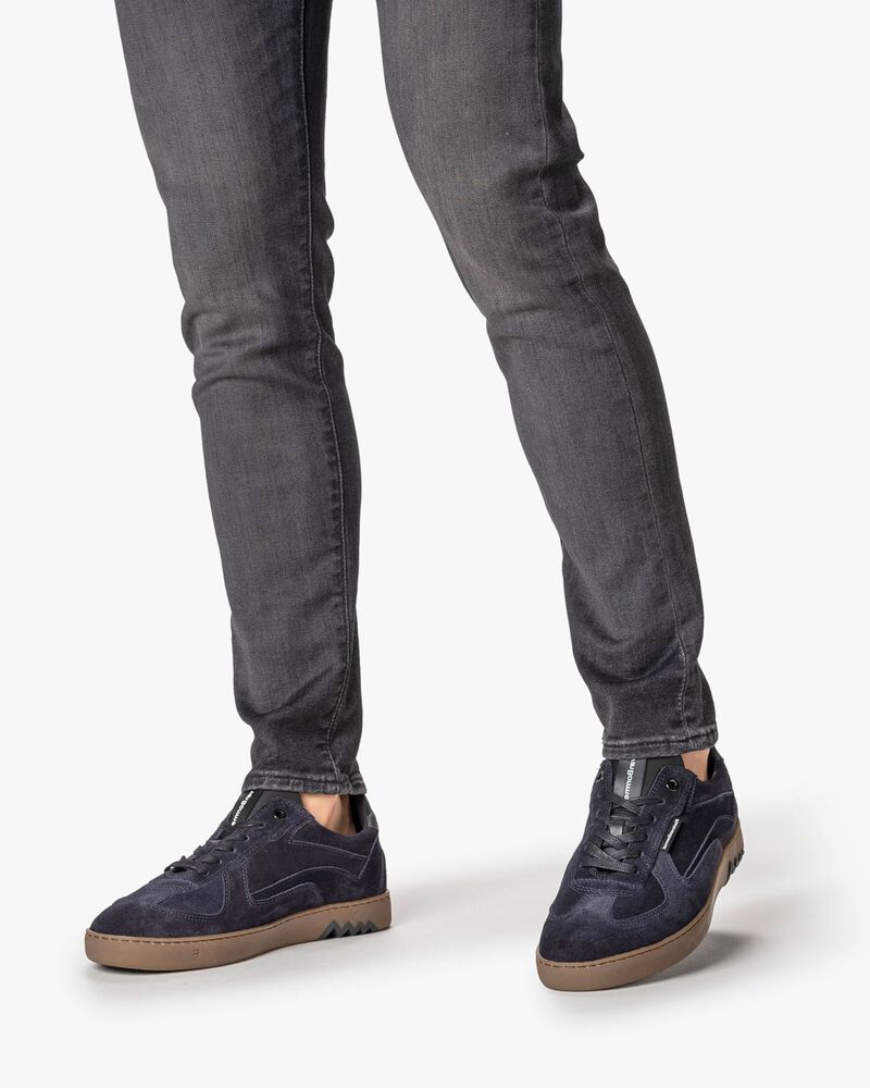 Sneaker Wildleder dunkelblau