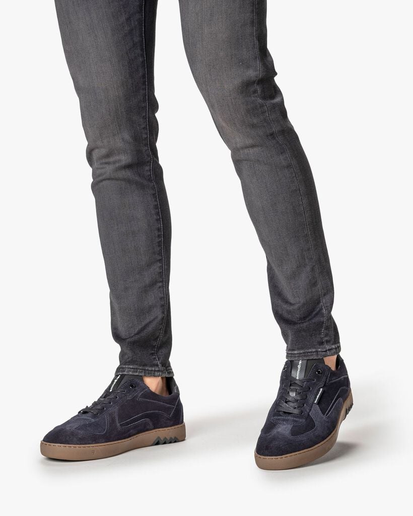 Sneaker Wildleder dunkelblau