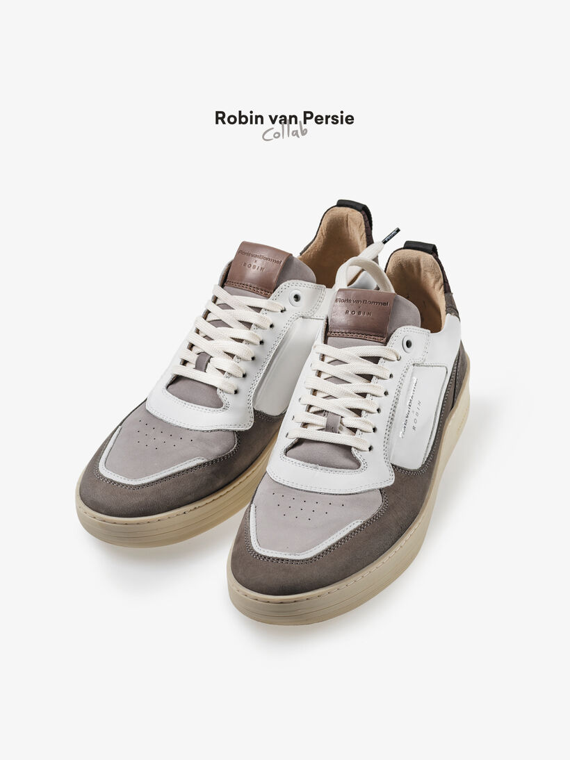 Tennis Sneaker Kalbsleder weiß