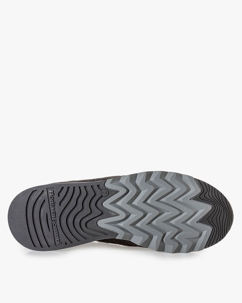 Sneaker black nubuck