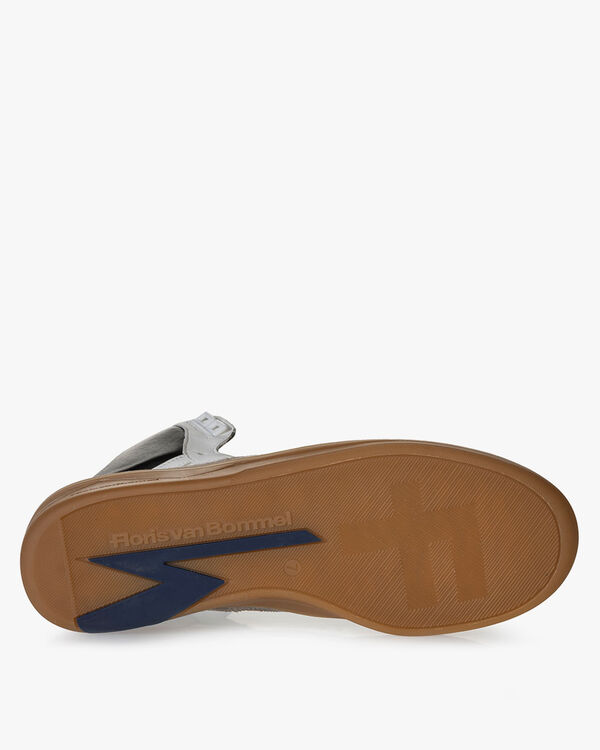 Sneaker calf leather white