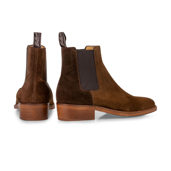 Chelsea Boot Wildleder cognac