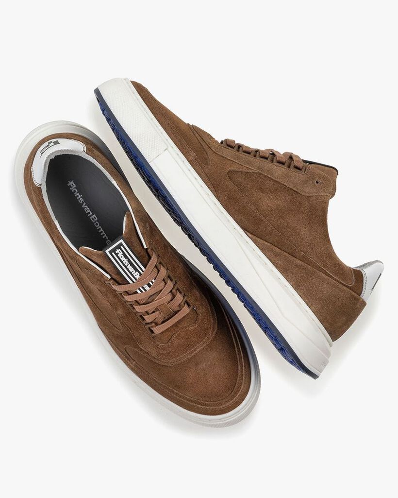 Sneaker Wildleder cognac