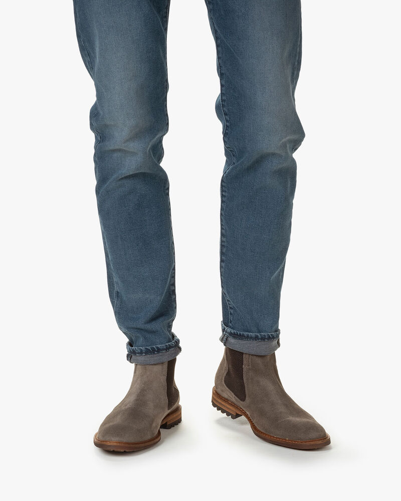 Chelsea Boot Wildleder dunkelgrau