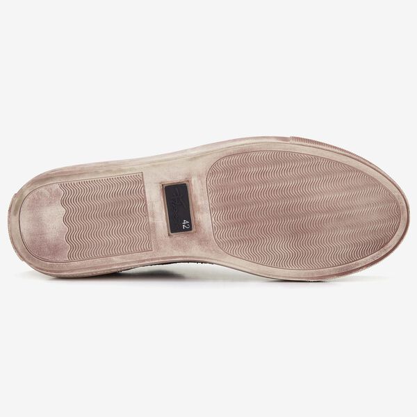 Floris van Bommel brown snake print men's sneaker