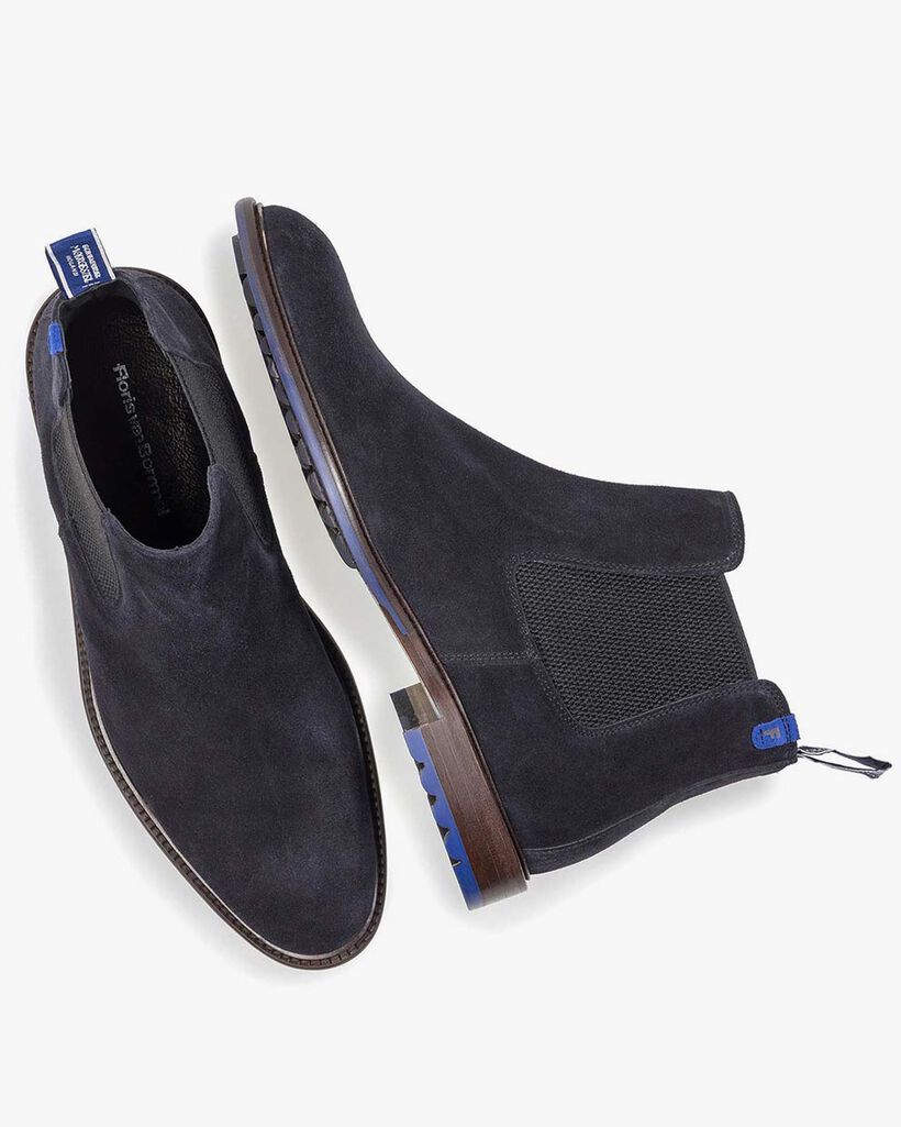 Dunkelblauer Chelsea Boot