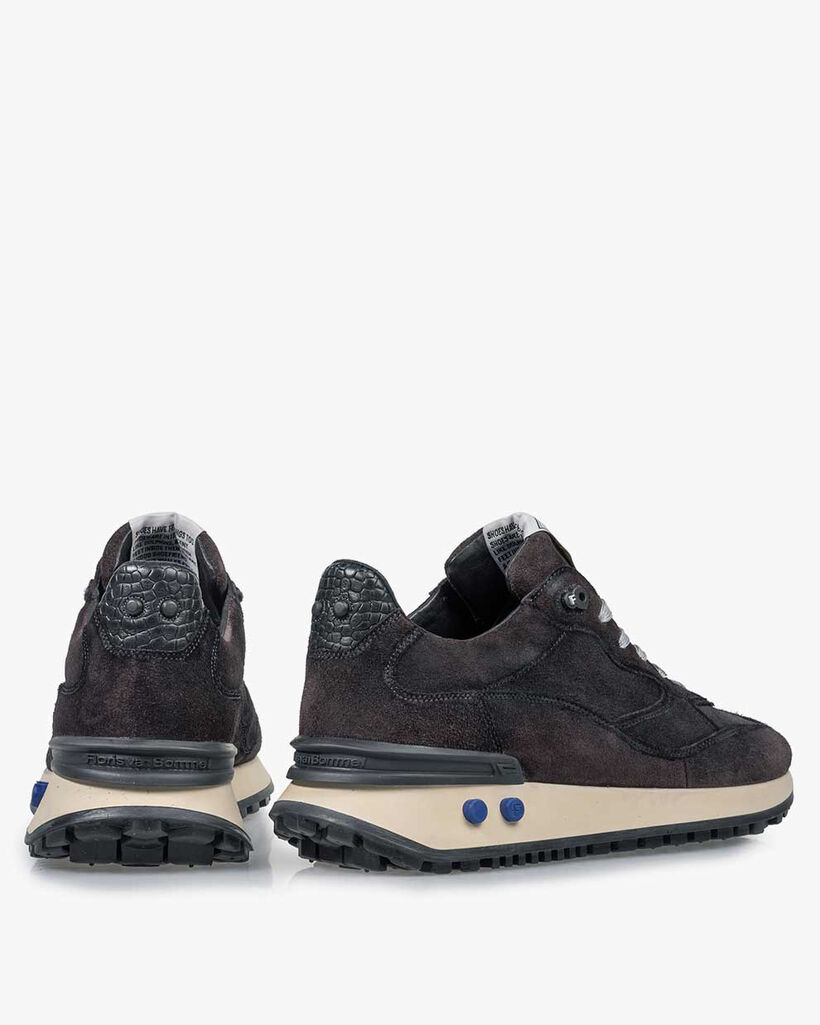 Vinti sneaker suede dark grey