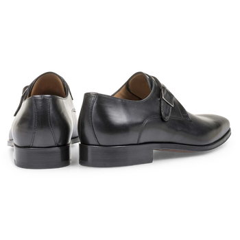 Monk Kalbsleder schwarz