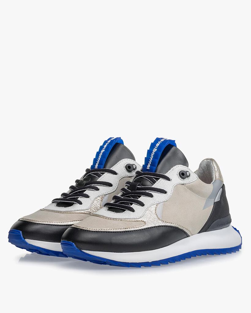 Sneaker Kalbsleder schwarz