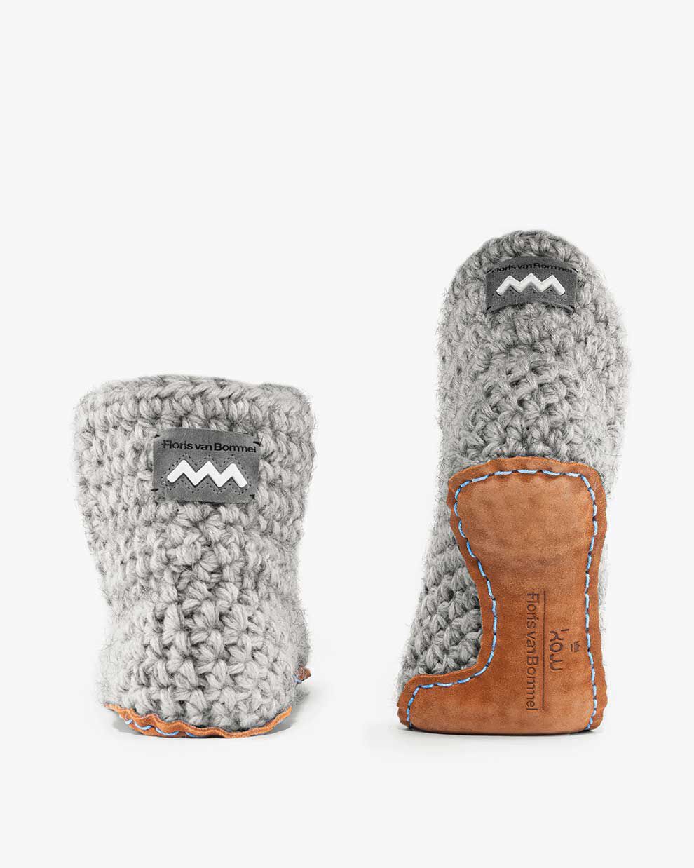 Kingdom of Wow home slippers grau | Floris van Bommel®