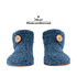 Kingdom of Wow home slippers blue