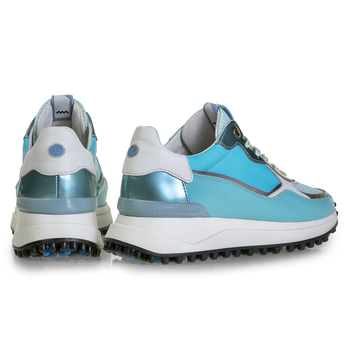 Noppi Nappaleder blau