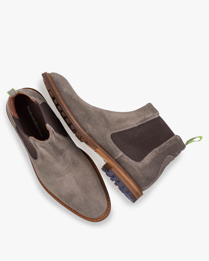 Chelsea Boot Wildleder dunkelgrau