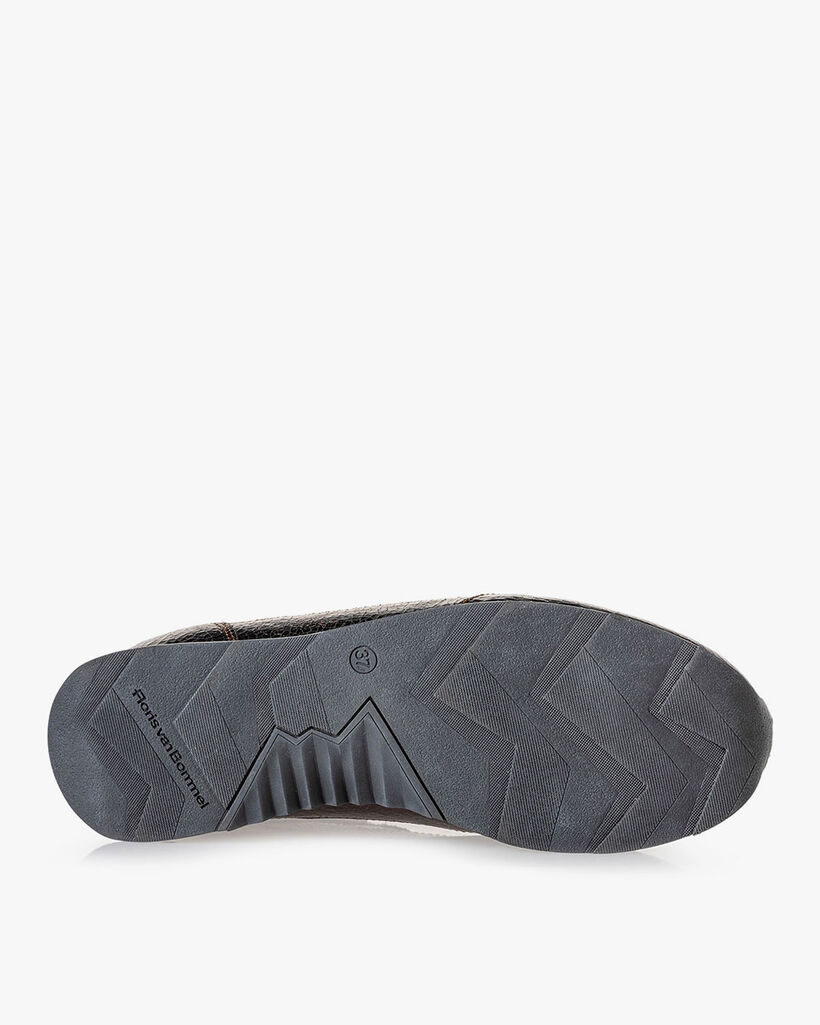 Sneaker dunkelbraun Leder