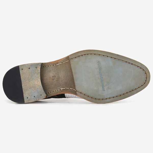 Floris van Bommel green suede men's lace-up shoe
