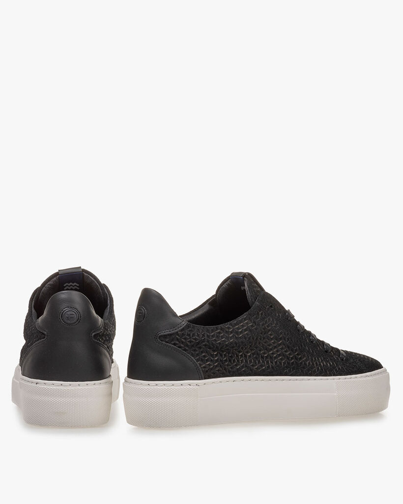 Sneaker suede black