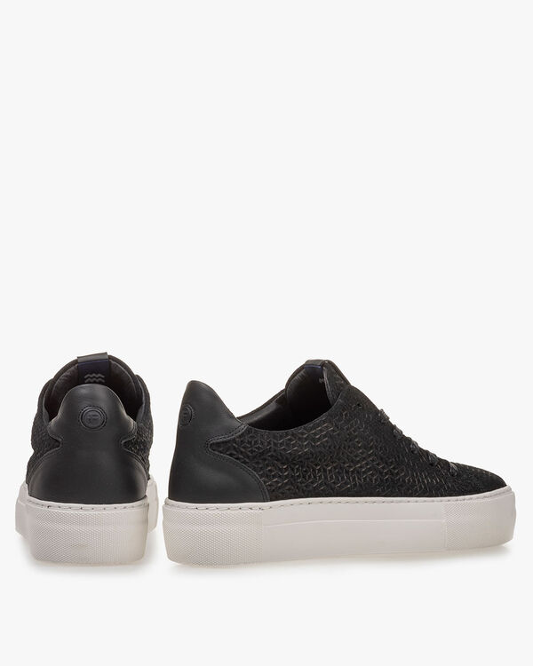 Sneaker suede black