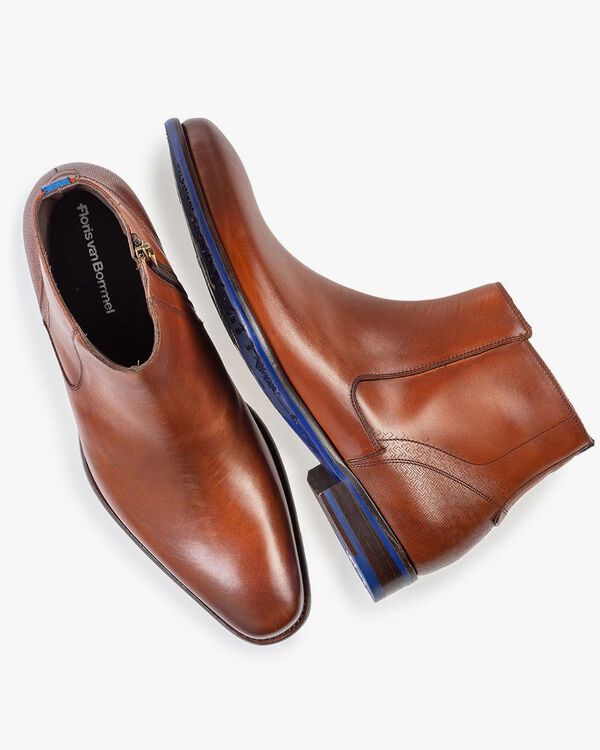 Chelsea Boot cognac Kalbsleder