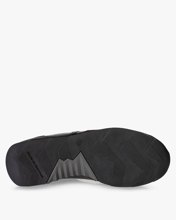 Sneaker Wildleder blau/grün