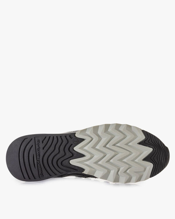 Leder-Sneaker gr&uuml;n