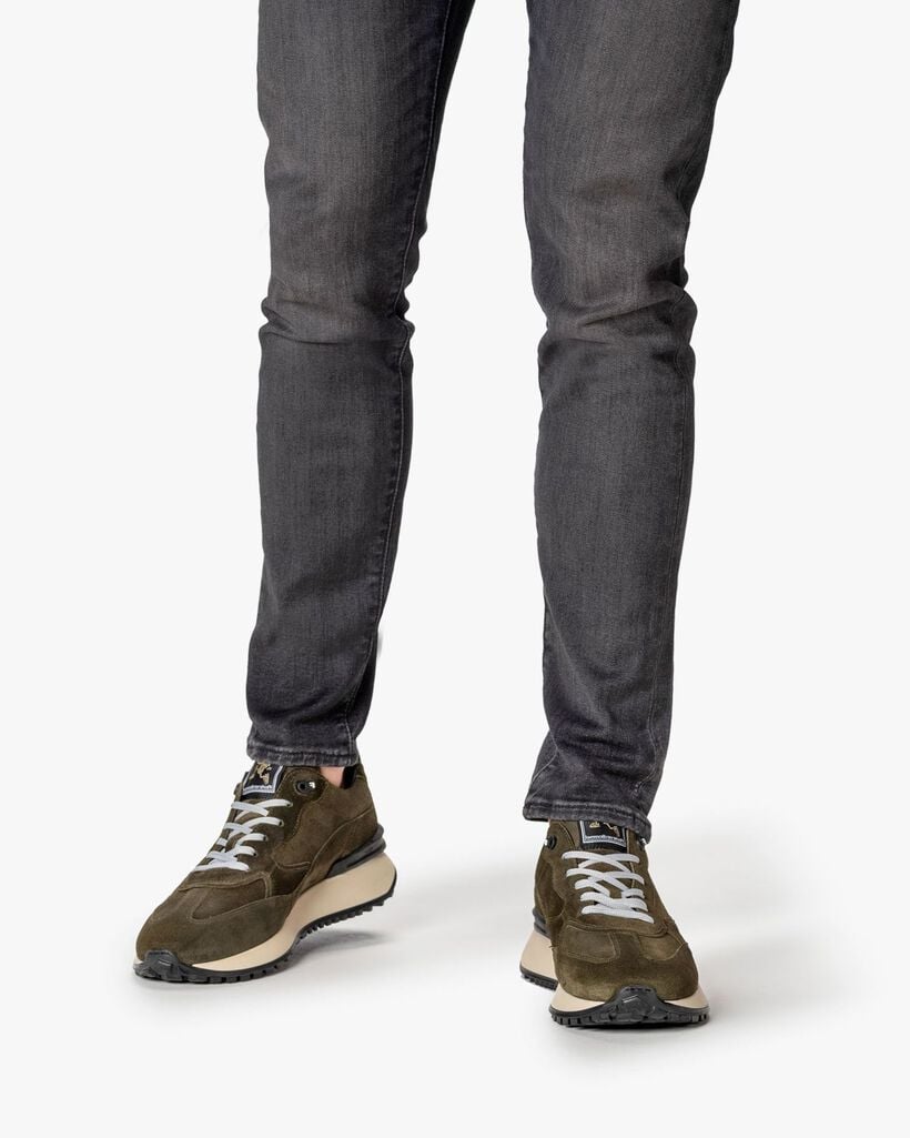 Vinti Sneaker Wildleder dunkelgr&uuml;n