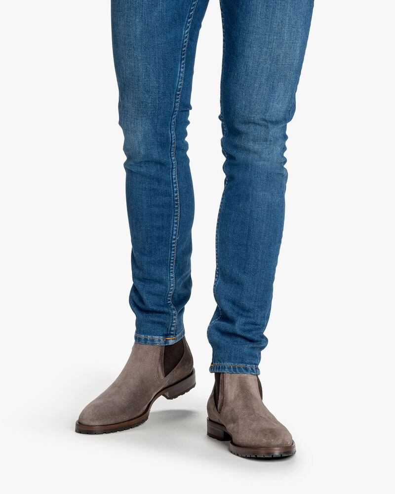 Chelsea Boot Wildleder taupe