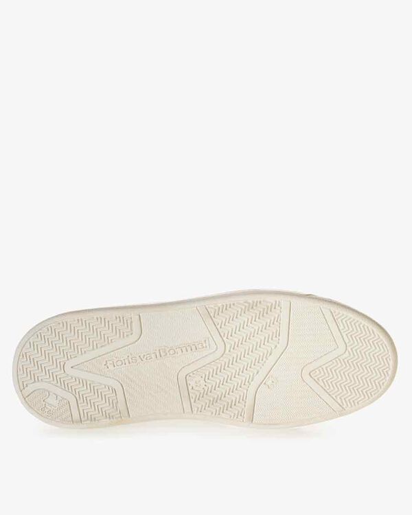 Sneaker calf leather white