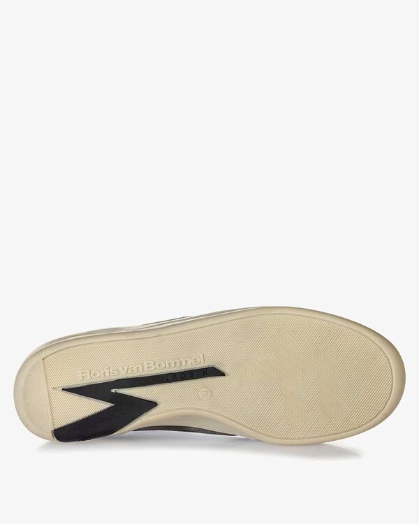 Tennis Sneaker Kalbsleder weiß