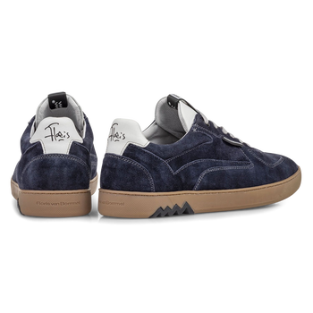 Sneaker blau Wildleder