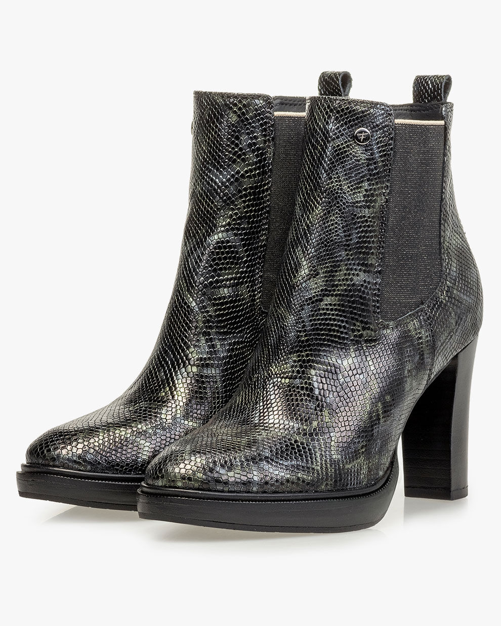 ecco snakeskin boots